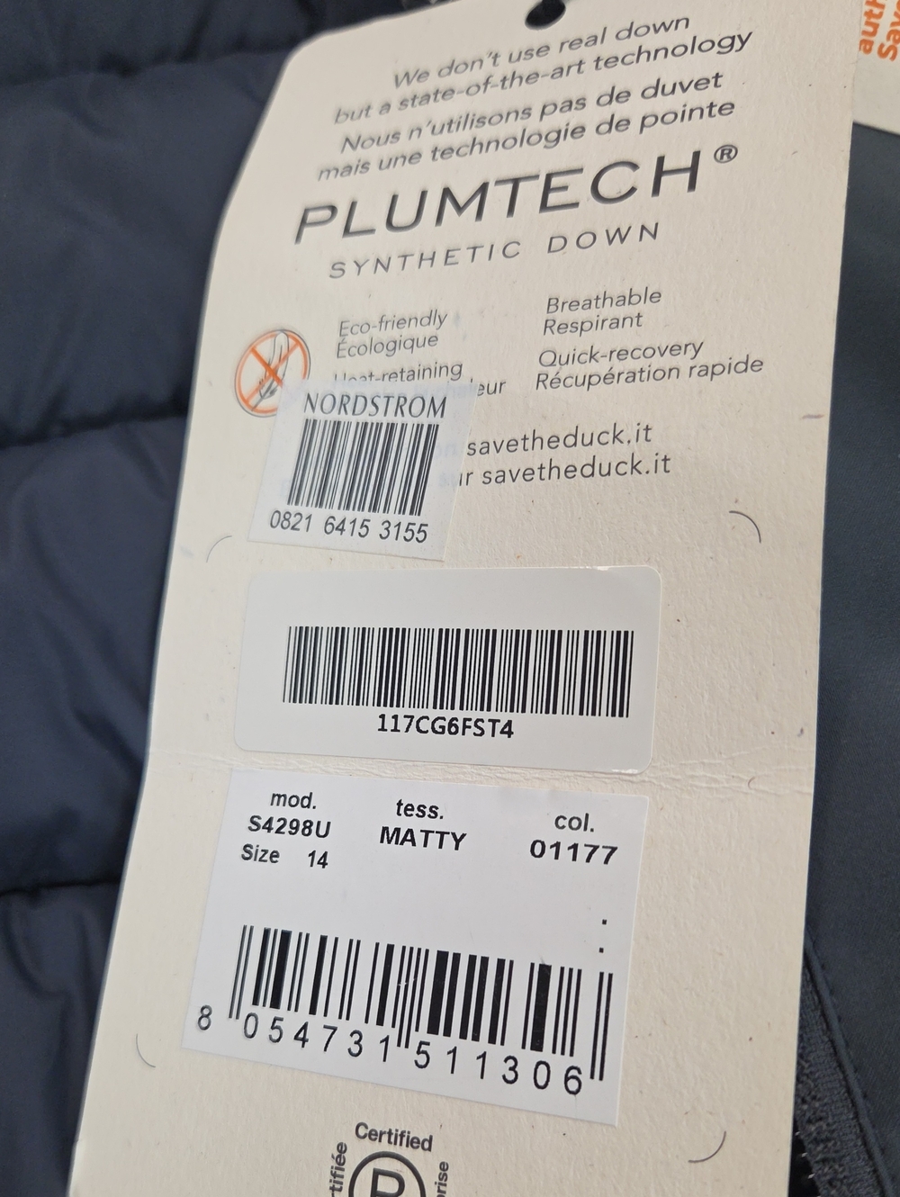 SAVE THE DUCK WINTER JACKET - Picture 2 of 7